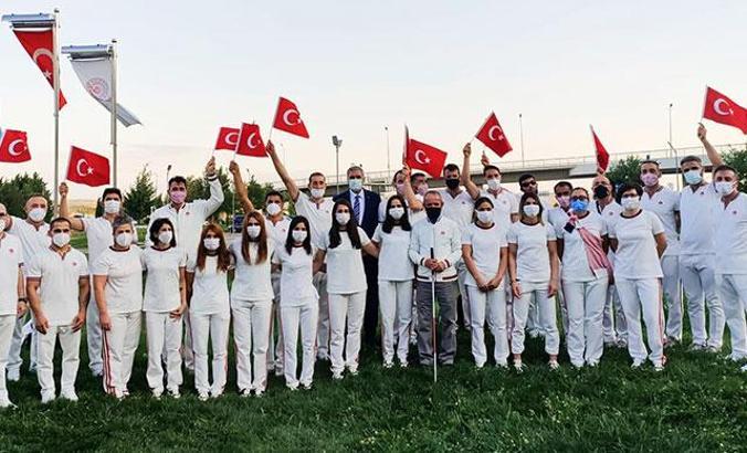 Tokyo 2020 Paralimpik Oyunları için ilk kafile Tokyo'ya doğru yola çıktı
