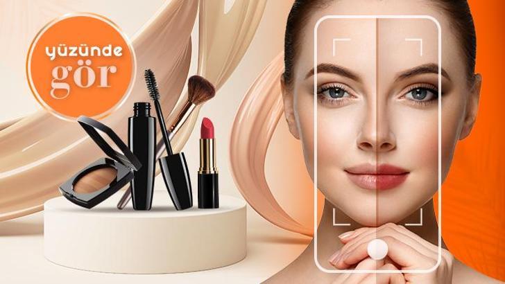 'Yüzünde Gör' uygulamasıyla sanal makyaj deneyimi