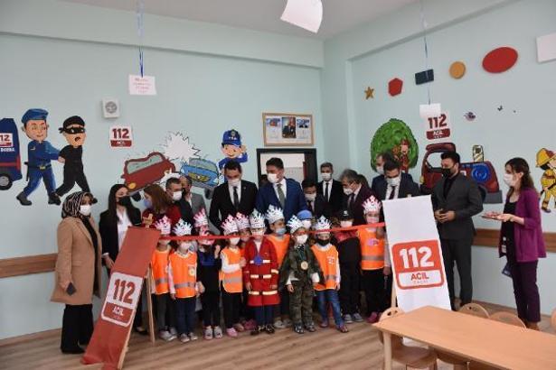 Kırıkkale'de anaokulunda '112 sınıfı' açıldı