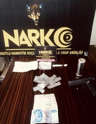 Turgutlu’da uyuşturucu operasyonu; 1 tutuklama