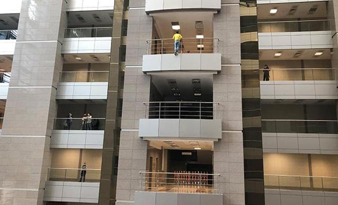 Çağlayan'daki İstanbul Adliyesi'nde intihar girişimi