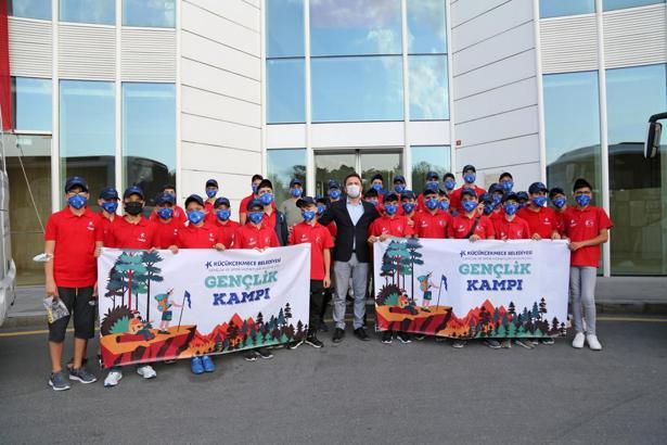 Küçükçekmece Belediyesi öğrenciler için Gençlik Kampı düzenledi