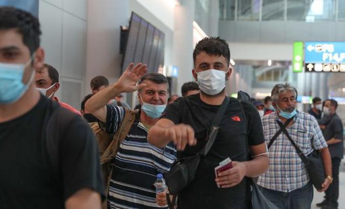 Turkish citizens evacuated from Afghanistan's capital Kabul made statements