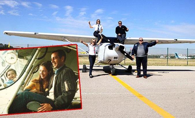 Göklere aşık pilot aile