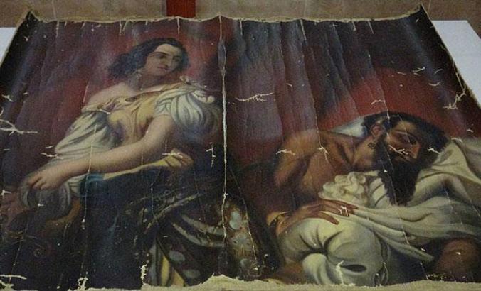 Operasyonda ele geçirilen 140 yıllık Yahya Peygamber tablosu, orijinal çıktı