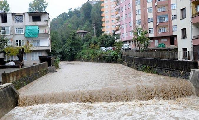Rize'de 16 dere yatağı genişletilecek, yapılar yıkılacak