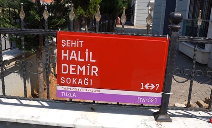 İdlib’de şehit düşen Uzman Çavuş Halil Demir’in ismi Tuzla’da yaşayacak