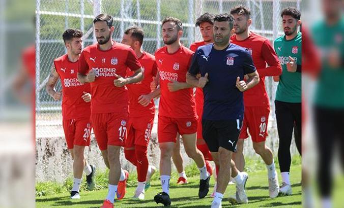 Sivasspor, Kopenhag maçının hazırlıklarına başladı