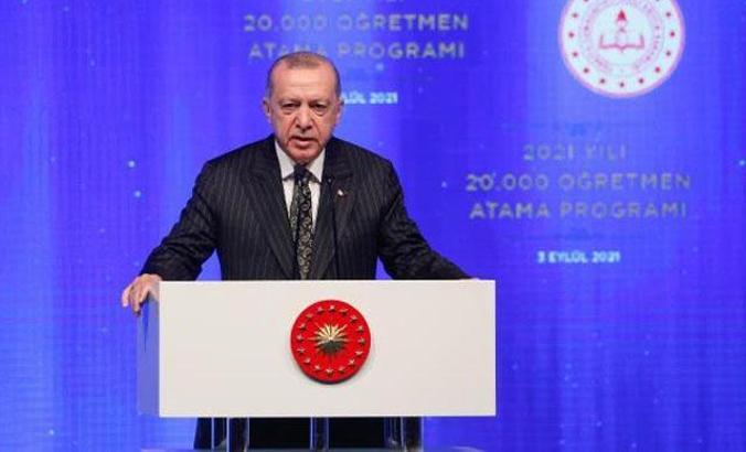 Erdoğan: Salgın hala devam ediyor, onları okuldan ayrı bırakma lüksümüz kalmadı