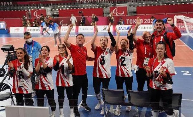 Golbol Kadın Milli Takımı paralimpik şampiyonu