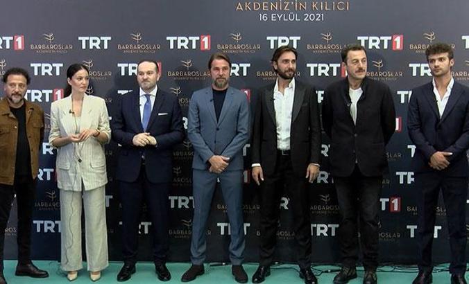 İlk deniz dizisi 'Barbaroslar Akdeniz'in Kılıcı'nın galası yapıldı