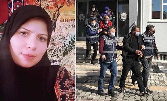 Eşinin öldürdüğü Suriyeli kadın soruşturmasında 10 şüpheli serbest