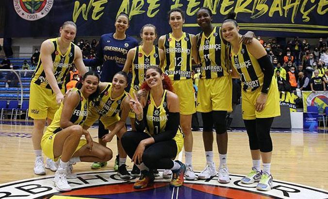Fenerbahçe Safiport - Galatasaray: 107-62