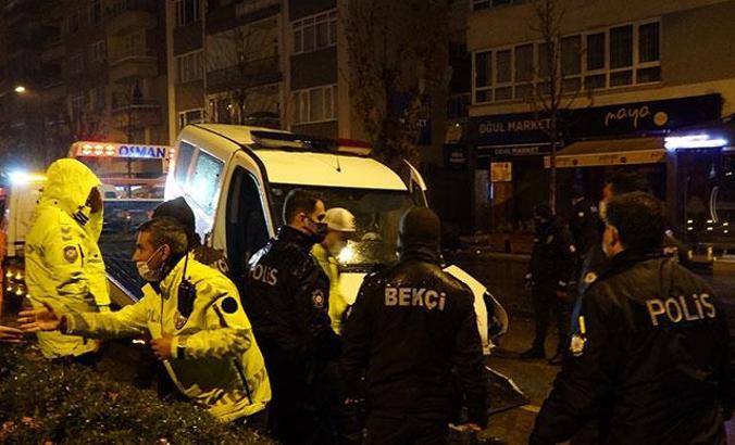 Kavga ihbarına giden iki polis aracı çarpıştı: 2 polis yaralı