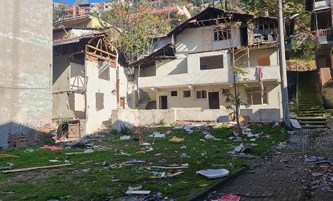 Kentsel dönüşüme giren mahalle hayalet şehre döndü