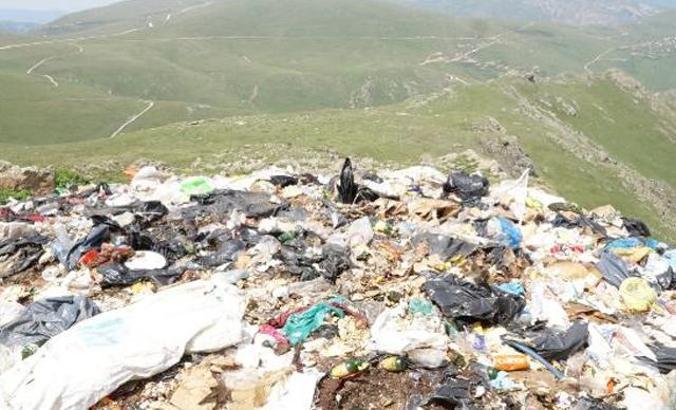 Taşköprü Yaylası çöplüğe döndü