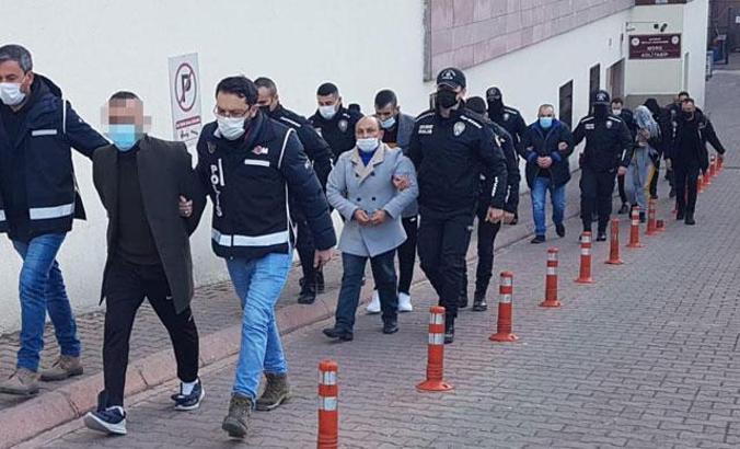 İş kadınına 'uyuşturucu kumpası' şüphelilerine operasyon: 10 gözaltı