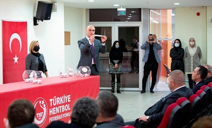 Hentbolda Türkiye Kupası kuraları çekildi