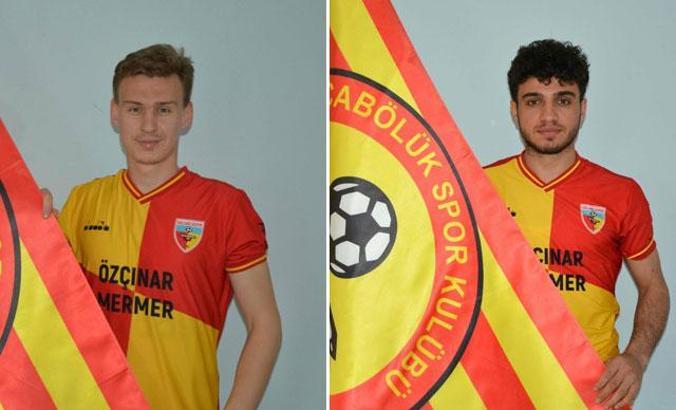 Kızılcabölükspor'da iki imza