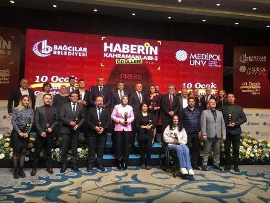 Haberin Kahramanları Ödül Töreni’nde fedakâr ve cesur gazeteciler ödüllendirildi