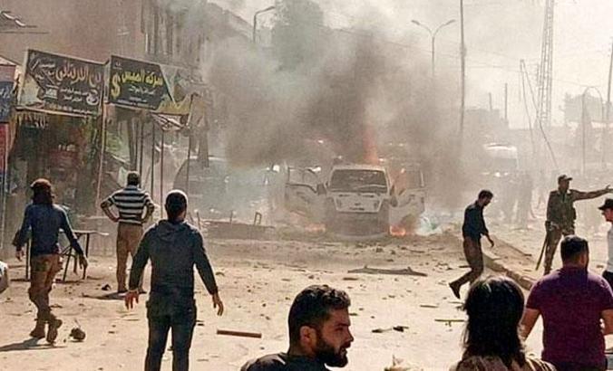 Afrin’de PKK/YPG'den bomba yüklü araçla saldırı; ölü ve yaralılar var