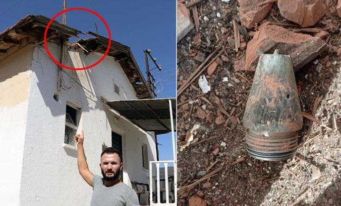 Karkamış'a 5 havan mermisi düştü