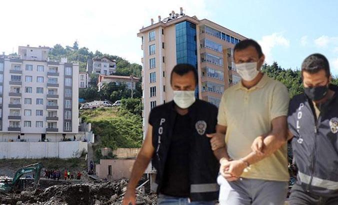 Selde çöken Ölçer Apartmanı'nın müteahhidi tutuklandı