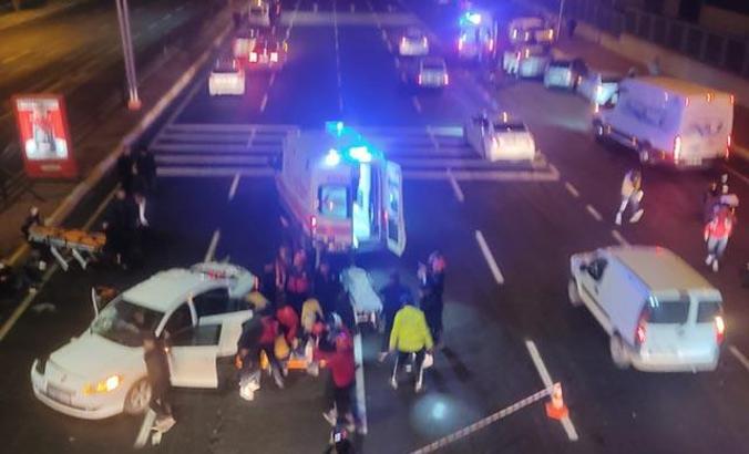 Şanlıurfa’da hafif ticari araç ile otomobil çarpıştı: 7 yaralı