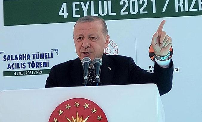 Cumhurbaşkanı Erdoğan: Bölünmeye asla fırsat vermeyeceğiz