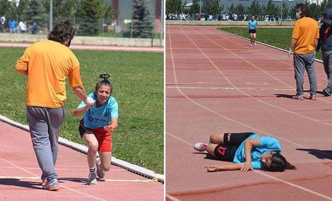 Spor Bilimleri Fakültesi'nde bayıltan sınav