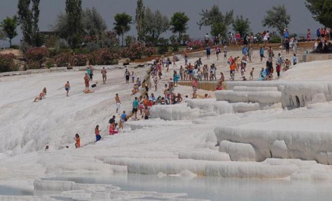 Pamukkale Hierapolis Ören Yeri, 2021'de en çok ziyaret edilen yer oldu