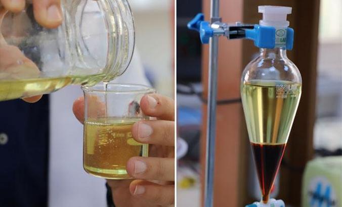 Üniversitede atık bitkisel yağlardan biyodizel üretimi