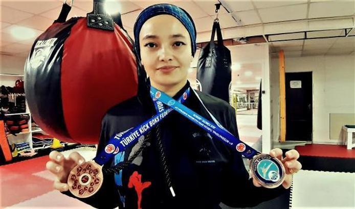 'Otur evinde yemek yap' dediler, o iki şampiyonadan da madalyayla döndü