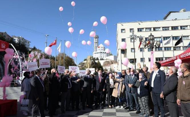 Keçiören'de 'Meme Kanseri Farkındalık' etkinliği