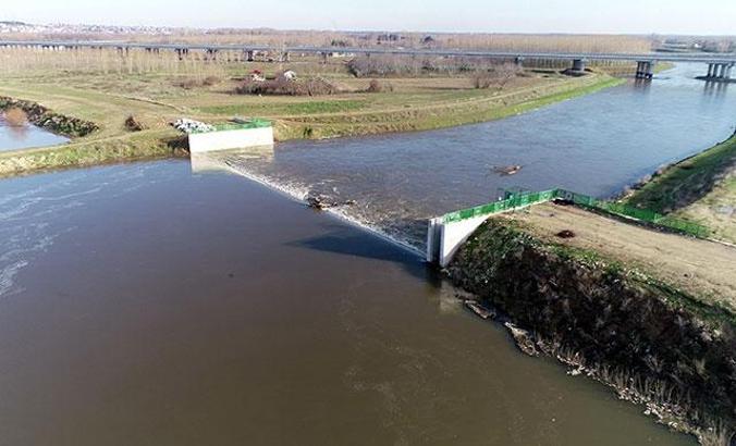 Nehir taşkınlarını 'Kanal Edirne' önledi