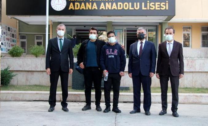 DHA'nın haberi ses getirdi, Ahmet Arda hayalini kurduğu okula yerleşti