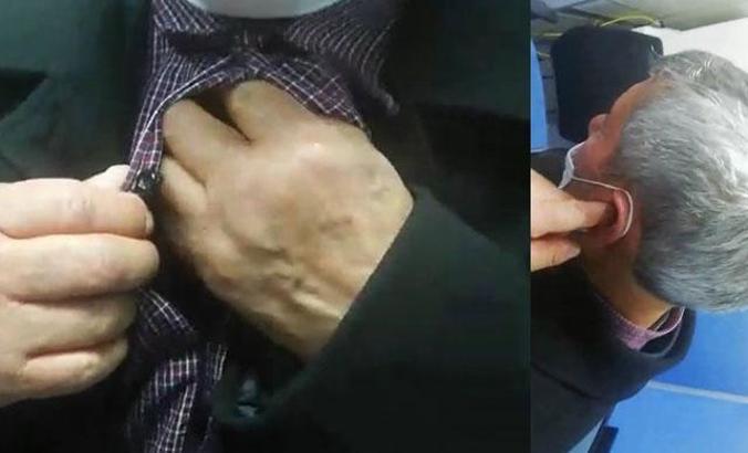 72 yaşındaki aday, ehliyet sınavında kopya düzeneğiyle yakalandı