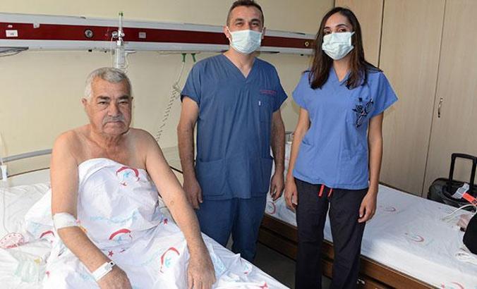 Terör mağduruna, 27 yıldır dinmeyen ağrıları nedeniyle 'ağrı pili' takıldı