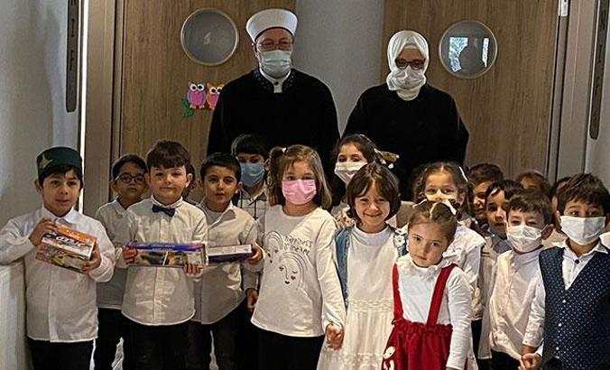 Diyanet İşleri Başkanı Erbaş Arnavutköy'de Kuran kursu açılışına katıldı