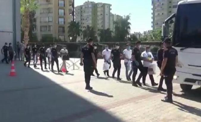 Mersin'de terör operasyonu: 15 gözaltı