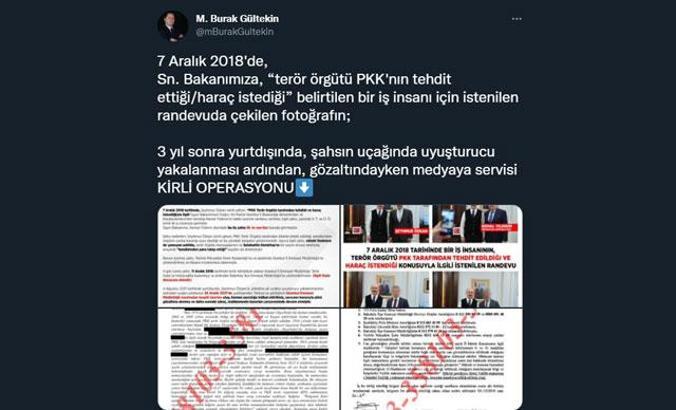 İçişleri Bakan Müşaviri Gültekin: Kirli meyda örgütleriyle mücadele devam ettirilecektir