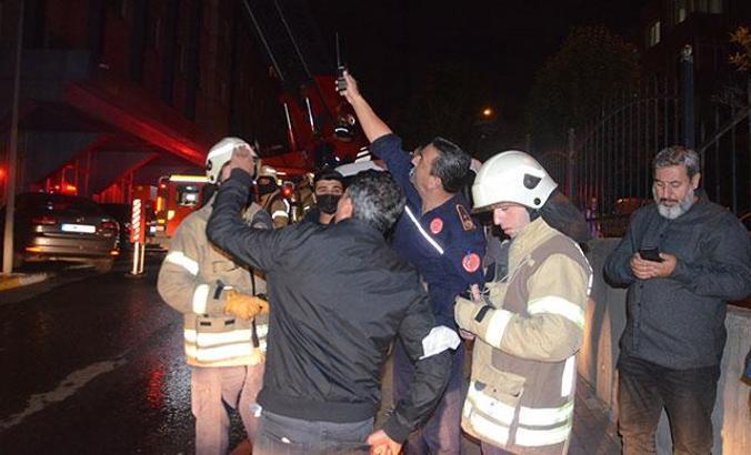 Avcılar Kaymakamlığı'nda yangın