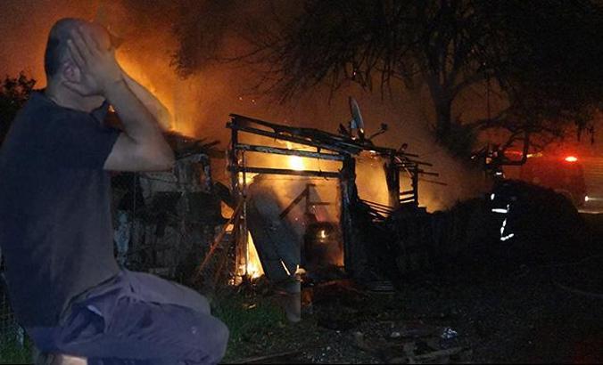 Alevlere teslim olan gecekonduda can pazarı