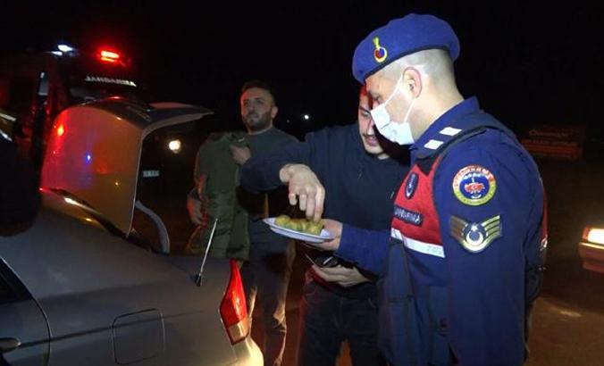New Year’s celebration with baklava from the Gendarmerie teams