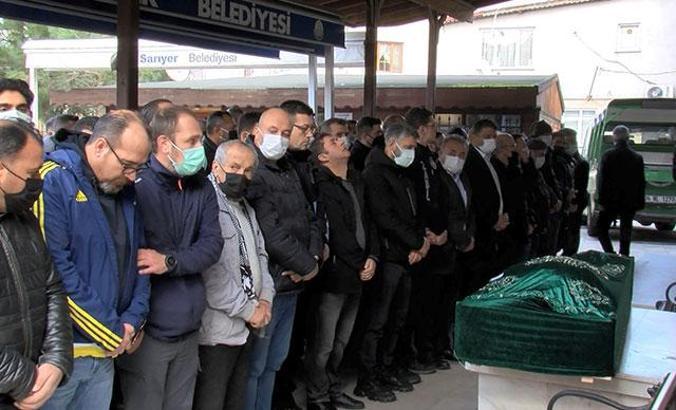 Sarıyer'de silahlı saldırıda hayatını kaybeden Ünsal Köse son yolculuğuna uğurlandı