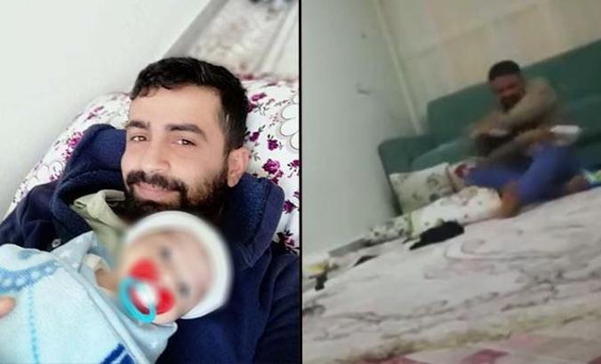 2 aylık bebeğini döven baba: Ağlayınca sinirlendim