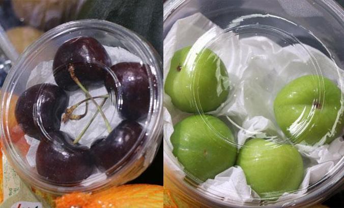 Kayseri'de 4 erik 48 TL, 5 kiraz 75 TL