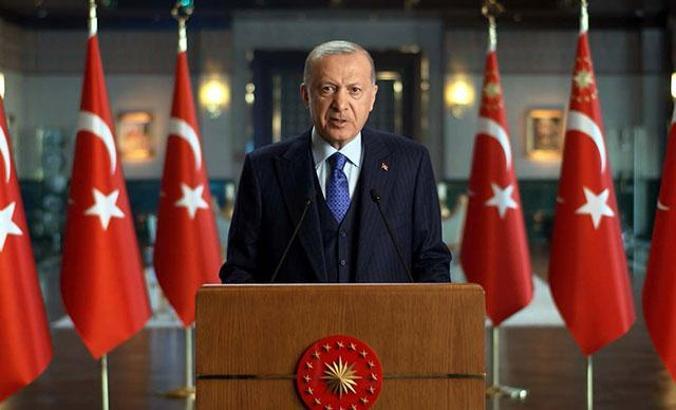 Erdoğan'dan 'iklim değişikliği' mesajı: Tüm ülkelerin elini taşın altına koyması şart