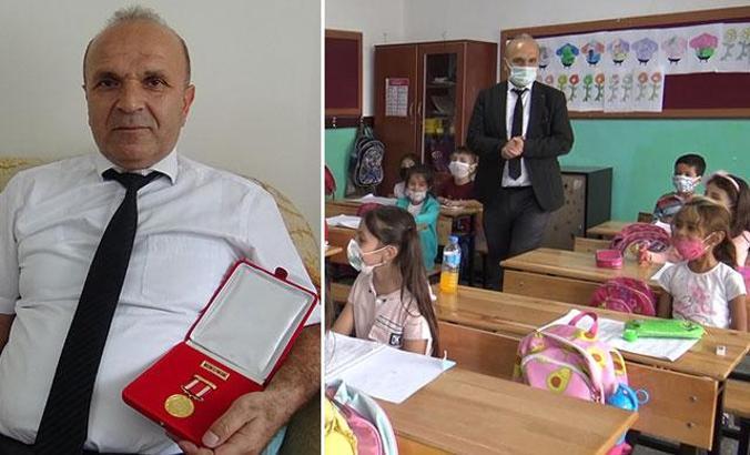 Vatanı için gazi oldu, milleti için öğretmenlik yapıyor
