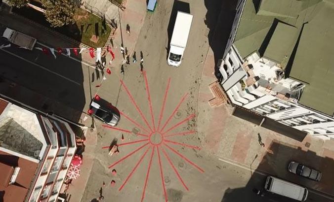 Kırmızı şeritli ''drift'' önlemi